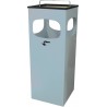 Poubelle cendrier cube