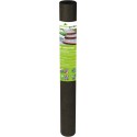 Bache anti mauvaise herbes 1x15m, 90g/m2, gris foncé