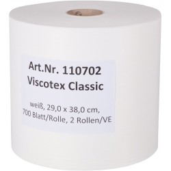 Tissu Viscotex Classic blanc, 29x38cm 700 feuilles (Par 2)