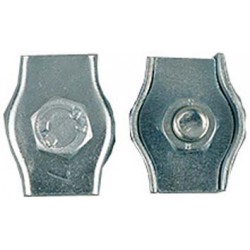 Bornes simplex n Nr. 103 Galv. 4,0 mm (Par 50)