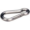 Mousqueton h. AISI 316 A4 70 x 7 mm (Par 2)