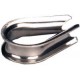 Cosse pour la réalisation de Boucles - forme B 6899 (ehem.) acier inoxydable A4 B RW 6 HP (Par 10)