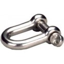 Manille droite pour AISI 316 5 mm - 3/16" (Par 5)