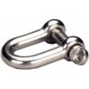 Manille droite pour AISI 316 5 mm - 3/16" (Par 5)