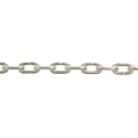 Chaine soudée DIN 5685 A 30 galv.Galv. 30 m