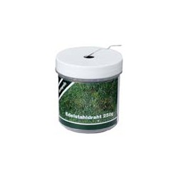 Fil d'acier inoxydable dans un récipient 250 g 0,70 mm ca. 80 m