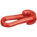 Crochet nylon 8 mm rouge / C-Glied