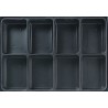 Coffret E-NORM vide , 8 compartiment