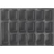 Coffret E-NORM vide ,17 compartiment
