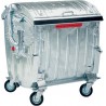 Container poubelle Galv. 1,1 m3 avec verrouillage
