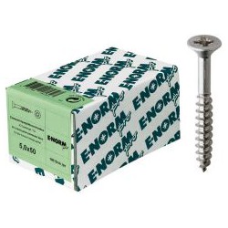 Vis agglo SeKo PZ inox A2 6,0x 60/36 E-NORMpro (Par 50)