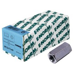 Ecrou allongé 4,8 - 6 pans galZn M10x30x13 HP E-NORMpro (Par 100)