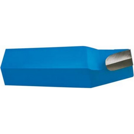 Outil à charioter droit, en carbure, DIN 4971 - ISO 1, carbure K10/K20, à gauche, Queue vierkant : 10 x 10 mm, Long. totale 90 mm
