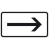 Panneau Signe 1000-20, 330x600mm Droit