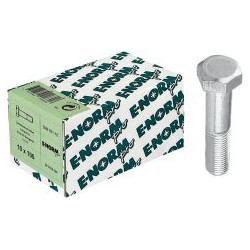 Boulons DIN 931 acier inoxydable A2 M10x120 HP E-NORMpro (Par 25)