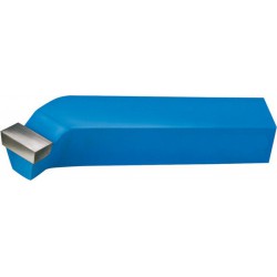 Outil à charioter coudé, DIN 4972 - ISO 2, carbure K10/K20, à droite, Queue vierkant : 10 x 10 mm, Long. totale 90 mm