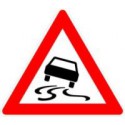 Panneau VKZ .114 Dreieck 900mm Derrapage