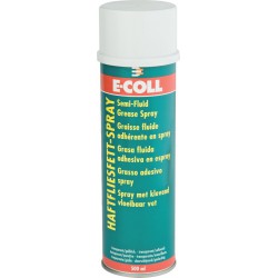 Graisse fluide adhérente en spray 500ml E-COLL (Par 12)