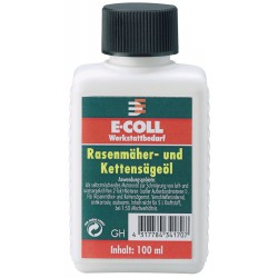 Huile 2 temps tondeuse et scie a chaine 100ml E-COLL (Par 12)