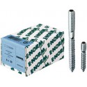 Vis double filetage galva ISR 25 M8x150 HP E-NORMpro (Par 100)