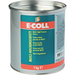Graisse haute pression MoS2 1kg E-COLL (Par 10)