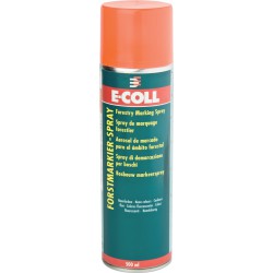Spray de marquage forestier 500ml brillant bleu E-COLL (Par 6)