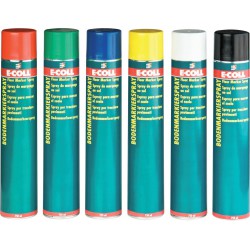 Spray de marquage au sol 750ml noir E-COLL (Par 6)