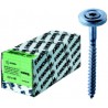 Vis a bois, a six pans creux, en acier inoxydable A2 4,5x 45 15 E-NORMpro (Par 100)