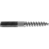 Vis double filetage Inox A2 M8x60 HP (Par 100)