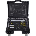Coffret de douilles 1/4"+1/2"55 pièces TECO