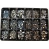 Coffret E-NORM 53 Muttern Mix zn/Edel acier