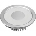 LED Mini spot Aluminium Optik 3 er Set ww