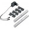 LED LuckyLine Aluminium Optik 1er Set ww