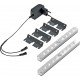 LED LuckyLine Aluminium Optik 1er Set kw