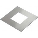LED QuadroPoint square acier inoxydable kw