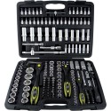 Coffret de douilles 1/4"-1/2"172 pièces TECO