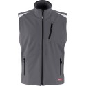 Gilet homme FORTIS 24, DarkGrey/black, Gr.L