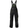 Salopette Homme Fortis 24, Black/lime green,Taille 90