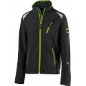 Veste softsbrillant enfant Fortis 24, Black/limegreen,Gr158-164