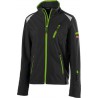 Veste softsbrillant enfant Fortis 24, Black/limegreen,Gr110-116