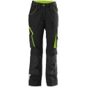 Pantalon de travail femme 24,Black/lime green,Taille 44