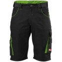 Bermuda Homme Fortis 24,Black/lime green,Taille 64