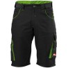 Bermuda Homme Fortis 24,Black/lime green,Taille 54