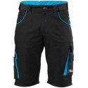 Bermuda Homme Fortis 24,Black/turquoise,Taille 62