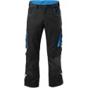 Pantalon de travail Homme FORTIS 24, Black/turquoise,Taille 27