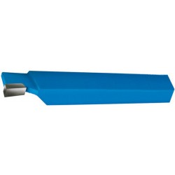 Outil à saigner, DIN 4981 - ISO 7, carbure K 10/20, à gauche, Queue vierkant : 25 x 16 mm, Long. totale 140 mm, Larg. : de saignée 6 mm