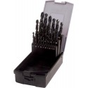 Coffret foret D338N HSS poli 1-10,0mm 19 pièces FORTIS