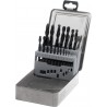 Coffret foret D338N HSS-Co1-10,0mm 19 pièces FORTIS