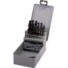 Coffret foret D338N HSS rollg 1-10,0mm 19 pièces FORTIS
