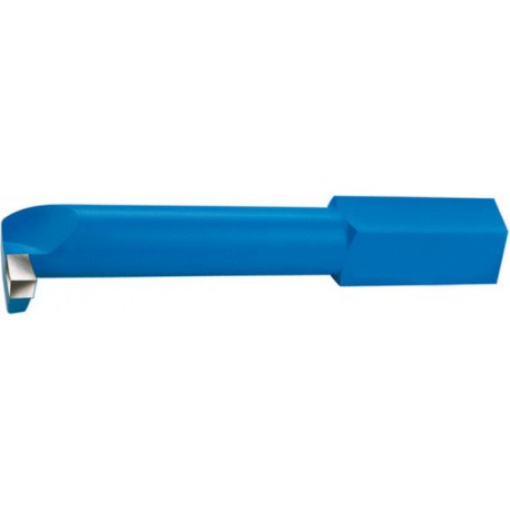 Outil à chambrer, carbure K 10/20 à droite, Queue vierkant : 25 x 25 mm, Long. totale 250 mm, Ø mini. d'alésage 40 mm, Larg. : de saignée : 8 mm